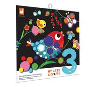 Gommettes Rondes - My Arts & Crafts - Dès 3 Ans - 4 Tableaux - Kit Loisir Créatif Enfant