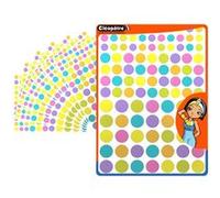 Gommettes - Rondes - Pastels - 624 pcs G