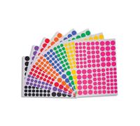 Gommettes - Rondes - Plusieurs Tailles Et Couleurs - 1944 Stickers - Repositionnable - Cléopâtre