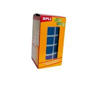 Gommettes Rouleau - Carré 15 X 15 Mm - Bleu X 2 832 - Apli Agipa