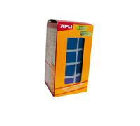 Gommettes Rouleau - Carré 15 X 15 Mm - Bleu X 2 832 - Apli Agipa