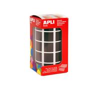 Gommettes Rouleau Carré 20x20 Mm Noir X 1 770 - Apli Agipa