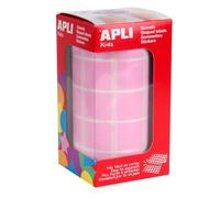 Gommettes Rouleau Carré 20x20 Mm Rose X 1 770 - Apli Agipa