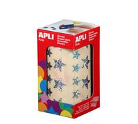 Gommettes Rouleau Étoile Holographique X 2 360 - Apli Agipa