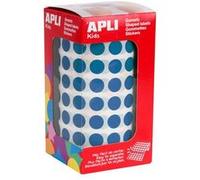 Apli Kids 4852 Rouleau de 5192 gommettes ronds 10,5 mm Bleu