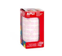 Gommettes Rouleau Rond Ø 10,5 Mm Rose X 5 192 - Apli Agipa