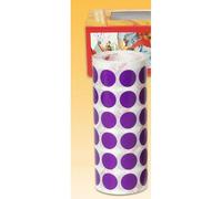 Gommettes Rouleau - Rond Ø 15 Mm - Violet X 2 832 - Apli Agipa