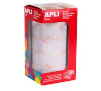 Gommettes Rouleau Rond Ø 20 Mm Blanc X 1 770 - Apli Agipa
