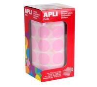 Gommettes Rouleau Rond Ø 20 Mm Rose X 1 770 - Apli Agipa