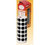 Apli Kids – Rouleau de gommettes Rond Ø 15 mm Noir x2