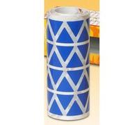 Gommettes rouleau - Triangle 10,5 mm - Bleu x 6 136 Bleu G