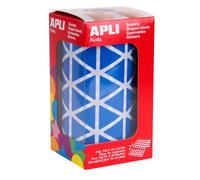 Gommettes Rouleau Triangle 20 Mm Bleu X 2 832 - Apli Agipa