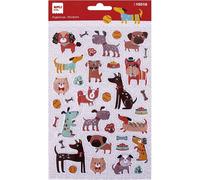 Gommettes - Stickers - Animaux - Chiens - 35 Pièces - Apli Kids
