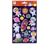 Gommettes - Stickers - Animaux Cosmiques - 23 Pièces - Apli Kids
