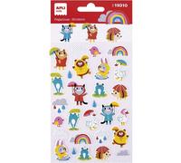 Gommettes - Stickers - Animaux - Jour De Pluie - 28 Pièces - Apli Kids