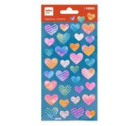 Gommettes - Stickers - Coeurs - 33 Pièces - Apli Kids