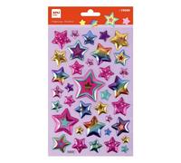 Gommettes - Stickers - Etoiles - 36 Pièces - Apli Kids
