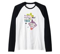 Gommier à Bulles en Forme de Singe Violet Fisher-Price Manche Raglan