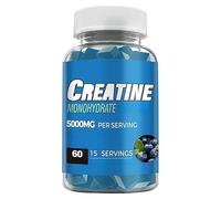 Gommies de Créatine Monohydratée pour Hommes et Femmes - Aide à augmenter la force et à développer les muscles, Sans sucre, Végétalien