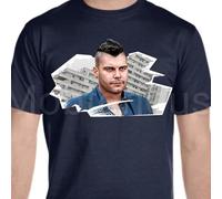 Gomorrah Shirt • Gennaro Savastano Cartoon Art • Gomorrah Tee • Mafia Inspired • Street Wear • Napoli • Naples • Genny Savastano • Gangster(Medium)