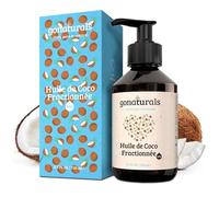 GoNaturals® Huile de Coco Fractionnée -250ml- 100% Pure, Inodore, Légère, Sans Film Gras - Huile de Coco pour Cheveux, Peau, Visage, Ongle - Coconut Oil - Huile de Support Hydratante & Émolliente