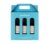 GoNaturals® Huile de Coco Fractionnée -3x250ml- 100% Pure, Inodore, Légère, Sans Film Gras - Noix de Coco pour Cheveux, Peau, Visage, Ongle - Coconut Oil - Huile de Support Hydratante & Émolliente