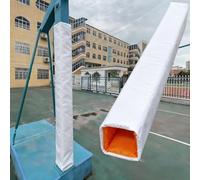 GONCBKVN Rembourrage carré pour Poteau de Basket-Ball, Coussinet de Poteau en Mousse Enveloppant Tout Temps, Coussin de Protection pour Poteau, pour Salle de Sport, Garage, sous-Sol