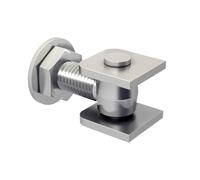 Gond à souder avec chape réglable à souder M16-100 kg