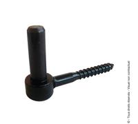 Gond acier prépeint, H.70x Diam.16 mm