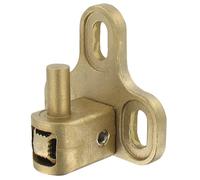 Gond de portail - T TIRARD - Multifix 3 35 60 - Cupro-aluminium - Diamètre 12 mm - Axe réglable