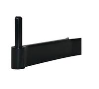 Gond de volet à sceller 2 lames 40x5x120mm diamètre 14mm cataphorèse noire - - 6145144