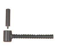 Gond parpaing Ø14 cataphorèse noir chimique ING FIXATIONS - Ø 14 x 150 - A001094