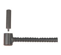 Gond parpaing Ø20 cataphorèse noir chimique ING FIXATIONS - Fer à béton Ø16 x 200 - A001170