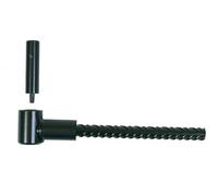 Gond parpaing cataphorèse noir Ø16 pour double volet ING FIXATIONS - Fer à béton - 12x170 - A000150