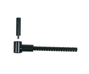 Gond pour parpaing acier noir tige fer à béton - Axe 14 - 12X165 - B2 ING FIXATIONS