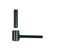 Gond standard Ø14 cataphorèse noir ING FIXATIONS - Queue tige filetée 10x130 - A000412