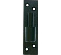 Gond sur platine déporté cataphorèse noir ING FIXATIONS - Ø 14 mm - Fer 50x6 - A000895 Noir G