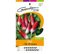 Gondian 154030 Semences-Radis de 18 Jours-CP 1, Rouge, 1x8.1x16 cm