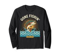 Gone Fishin Lake Life Bateau de Vacances pour pêche au Bar Manche Longue