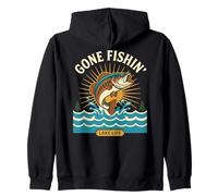 Gone Fishin Lake Life Bateau de Vacances pour pêche au Bar Sweat à Capuche