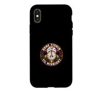 Gone Fishin Til Midnight pêche de Nuit Badge Halloween Coque pour iPhone X/XS