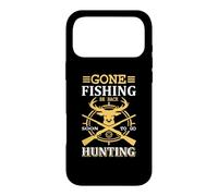 Gone Fishing Be Back Soon to Go Hunting Hunter Life Nature Coque pour iPhone 17 Pro Max
