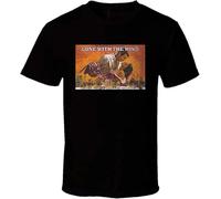 Gone with The Wind Clark Gable Vivien Leigh 1930'S Movie Poster T Shirt Men Tee Shirt(Large)