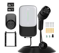GONEO Borne de Recharge Wallbox 7kW 8A-32A 230V pour véhicule électrique monophasée OCPP avec Carte RFID IP65 IK10 APP WiFi Bluetooth Contrôle Recharge sur Rendez-Vous Visualisation de l'historique