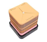 Gonetre 3D Art Calendar Memo Pad Creative Capybara Tear Away Paper Sculpt 3D Blocage de Bureau Décoration avec une Conception Exquise élégante Légère pour L'organisateur de Bureau à