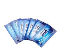 Gonetre 50pcs Cleaning Dentaire Lingettes D des Dents Outil de Blanchiment Oral Hygiène Tissu de Dents Jetables Aromatisées Tissu de Dents pour Voyager à la Maison Matière de Tissu