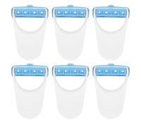 Gonetre 6pcs Clippers à Cheval Jetable avec Couverture de Protection, Outils de Coupe Portable du Rythme avec des Couvertures de Protection pour les Chevaux et les Animaux de Compagnie (Bleu)