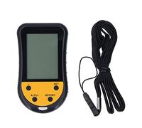 Gonetre Altimètre Numérique avec Thermomètre Baromètre Boussole, écran LCD rétroéclairé Multifonctionnel pour la Randonnée
