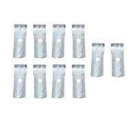 Gonetre Colliers de Fixation pour Tuyaux D'eau, en Aluminium zingué, pour L'alimentation en Eau de Volaille (5 jeux). Crochets de Suspension pour Tuyaux D'eau d'élevage. Durables,