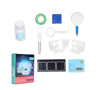Gonetre Kit D'identification D'empreintes Digitales pour Enfants Kit D'expérience en Sciences de L'éducation Complète pour L'enquête sur la Scène du Crime et Le Jeu de Détective adapté